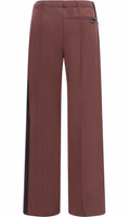 Bordeaux Polyester Athletic Pants 2