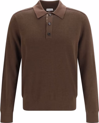 Brown Wool Oves Aries Shirt