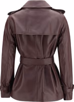 Bordeaux Calf Leather Bos Taurus Full-Length Jacket 2