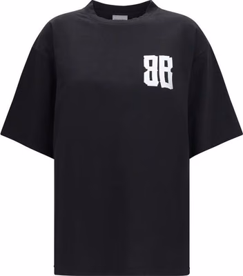 Black Cotton T-Shirt