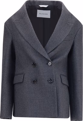 Gray Wool Oves Aries Blazer