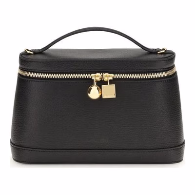 Black Calf Leather Bos Taurus Handbag