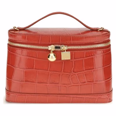 Red Calf Leather Bos Taurus Handbag