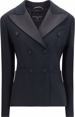 Black Viscose Blazer