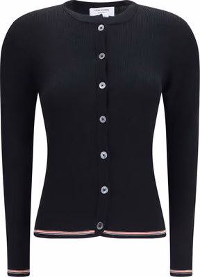 Black Wool Oves Aries Cardigan