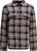Brown Cashmere Pattern Shirt 1