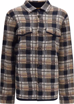 Brown Cashmere Pattern Shirt