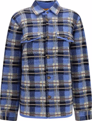 Blue Cashmere Pattern Shirt