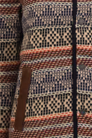Brown Wool Oves Aries Full-Length Jacket 3