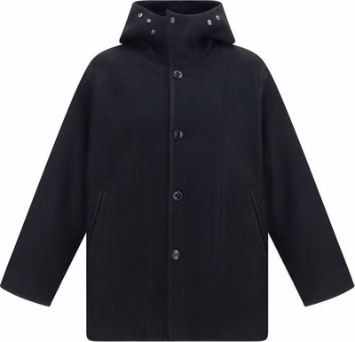 Black Wool Oves Aries Full-Length Jacket