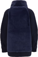 Blue Wool Oves Aries Full-Length Jacket 2