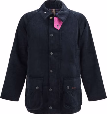 Blue Cotton Shell Jacket