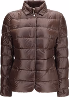 Brown Goose Down Full-Length Jacket 1