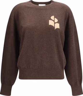 Brown Cotton Sweatshirt