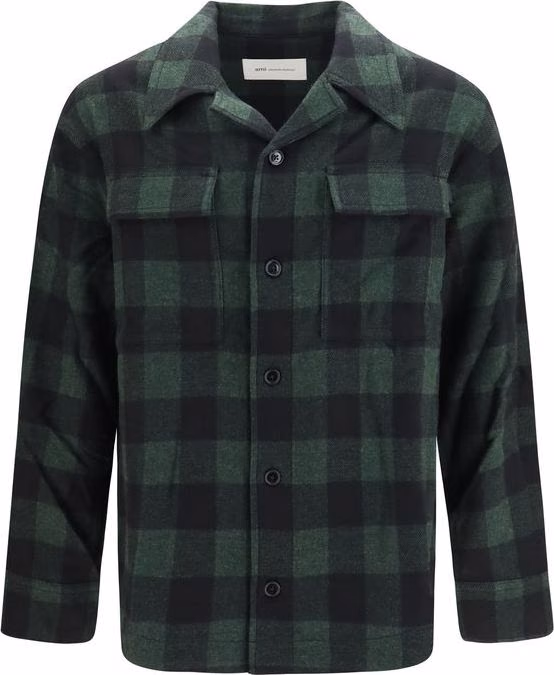 Bicolor Wool Oves Aries Shirt
