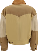 Beige Cotton Full-Length Jacket 2