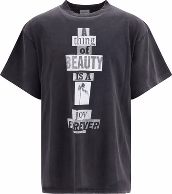 Gray Cotton T-Shirt