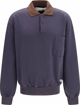 Blue Cotton Sweatshirt