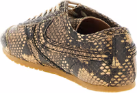 Beige Calfskin Low Top Sneakers 4