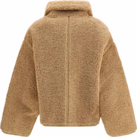 Beige Polyester Shell Jacket 2