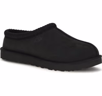 Black Nubuc Leather Clogs 2