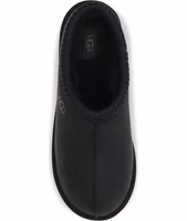 Black Nubuc Leather Clogs 4