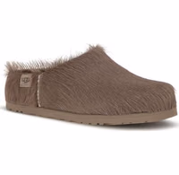 Brown Nubuc Leather Clogs 2
