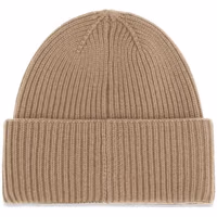 Beige Cashmere Beanie 2