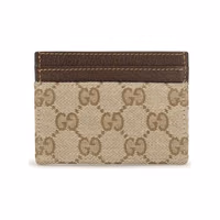 Beige Fabric Wallet 2