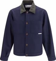 Blue Wool Oves Aries Jacket 1
