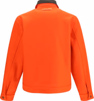 Red Wool Oves Aries Full-Length Jacket 2