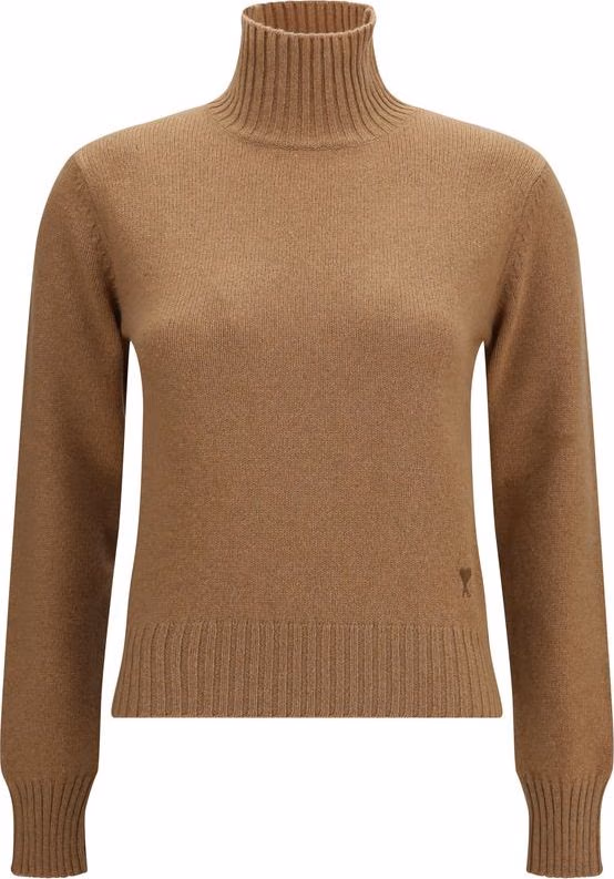 Brown Cashmere Turtleneck