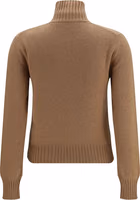 Brown Cashmere Turtleneck 2
