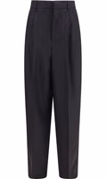 Black Wool Oves Aries Dress Pants 1