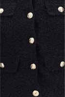 Black Viscose Shell Jacket 3
