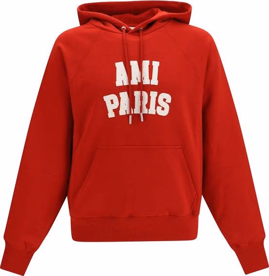 Red Cotton Sweatshirt