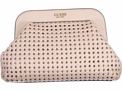 Pink Polyurethane Women's Handbag