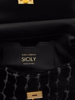 Black Cotton Handbag 4