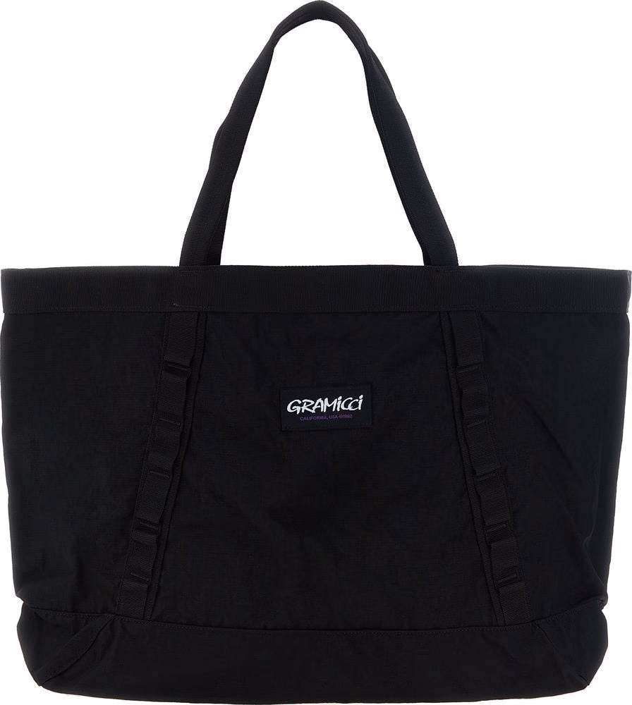 Black Nylon Tote Bag