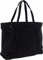 Black Nylon Tote Bag 2