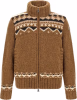 Brown Virgin Wool Cardigan 1