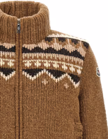 Brown Virgin Wool Cardigan 3