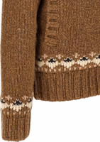 Brown Virgin Wool Cardigan 5