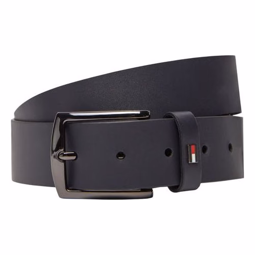 Blue Leather Regular Belt