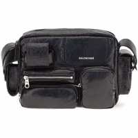 Black Lamb Ovis Aries Shoulder Bag 1