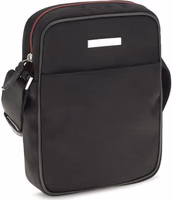 Black Fabric Shoulder Bag 2