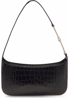 Black Calf Leather Bos Taurus Shoulder Bag 1