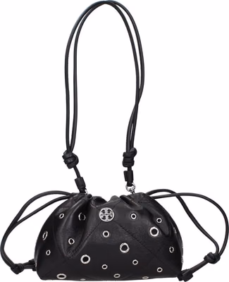 Black Leather Shoulder Bag