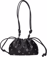 Black Leather Shoulder Bag 3
