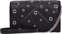 Black Leather Clutch Bag 3